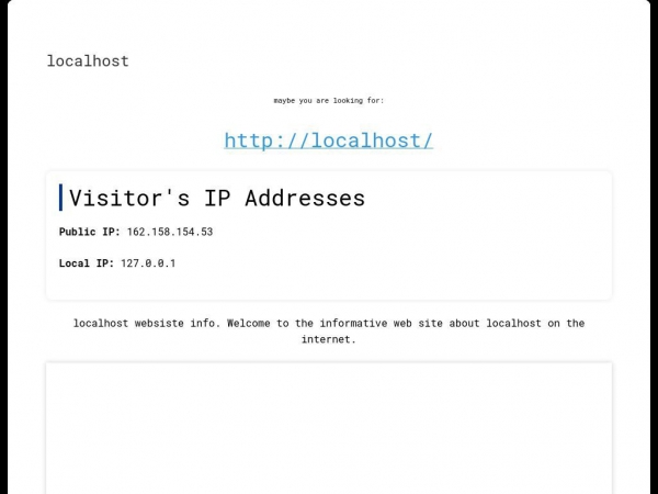 locallhost.info